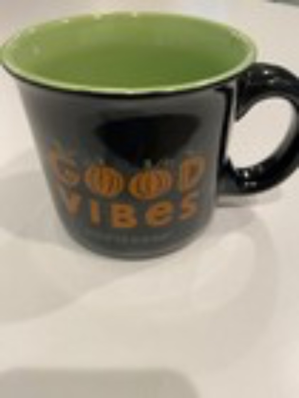 Life is Good Ceramic 18oz Good Vibes Coffee Mug Halloween Motif